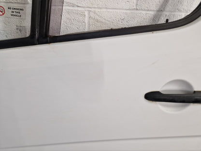 Mercedes Sprinter W906 (NCV3) Front Left N/S Complete Door in Arctic White 9147