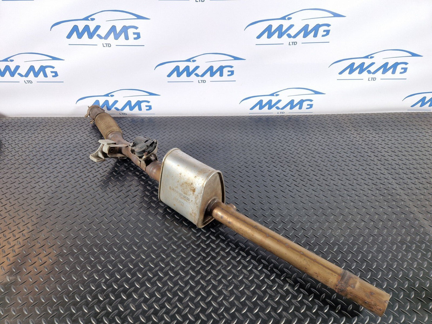 18-ON MERCEDES BENZ A CLASS W177 1.5CDI OM608 EXHAUST PIPE SILENCER A2474910000