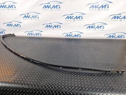 11-18 BMW 6 SERIES F06 LEFT WINDOWS SURROUND TOP UPPER ROOF STRIP 7275303