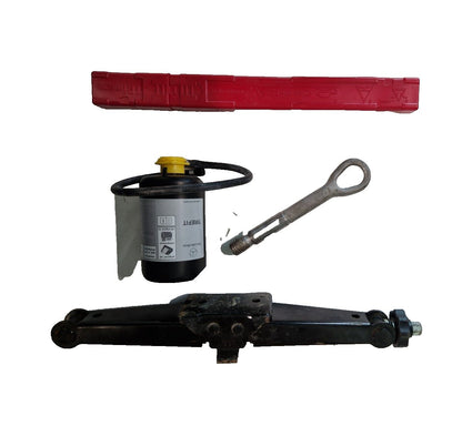 16-19 MERCEDES BENZ GLE W166 TOOL KIT SET JACK TOW EYE TYRE FIX HAZARD TRIANGLE