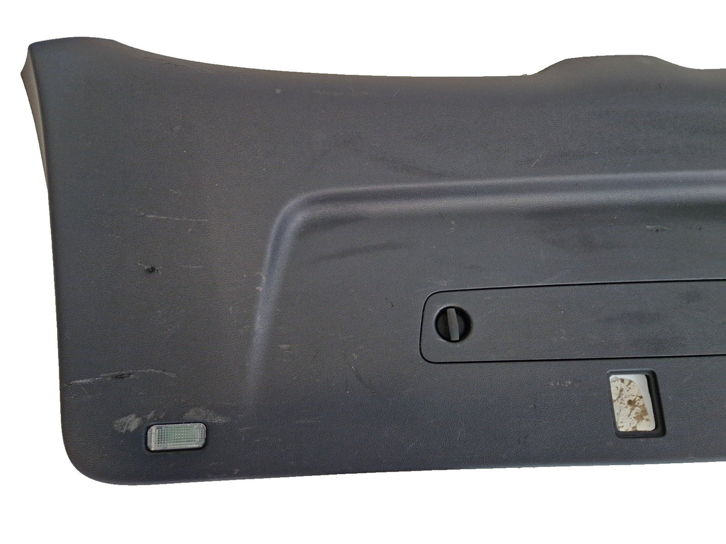 16-20 AUDI Q7 4M GENUINE TAILGATE BOOTLID COVER PANEL IN BLACK 4M0867973B
