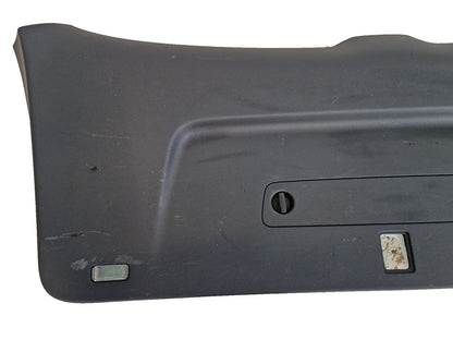 16-20 AUDI Q7 4M GENUINE TAILGATE BOOTLID COVER PANEL IN BLACK 4M0867973B