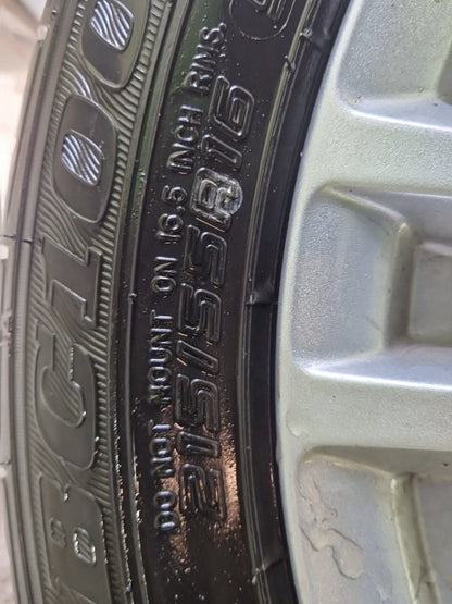 Ford Focus MK3 (C346) 16" Alloy Wheel with Tyre 215/55/16 ~6mm
