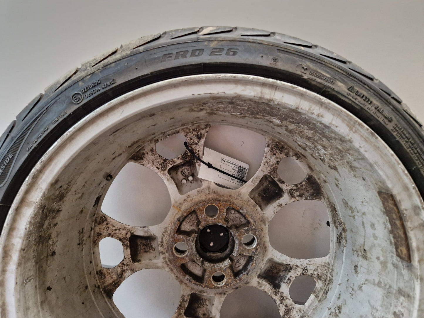 Ford Fiesta MK7 17" Alloy Wheel with Tyre 205/40/17 ~5mm