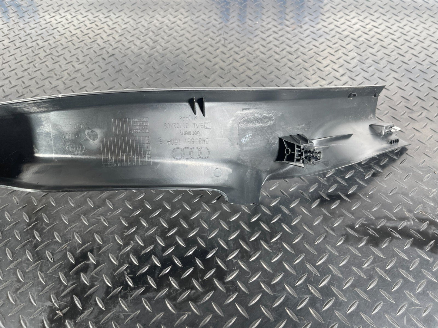 16-23 AUDI A5 F5 S-LINE REAR RIGHT INTERIOR INNER SILL COVER TRIM 8W8867768A