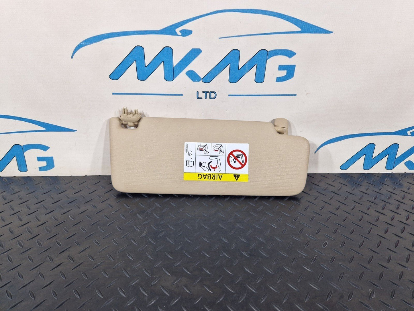 16-24 AUDI A5 F5 FRONT LEFT PASSENGER SIDE SUN VISOR 5G0010844A