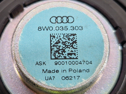 17-24 AUDI S5 F5 GENUINE OEM FRONT DOOR MID-RANGE SPEAKER LEFT RIGHT 8W0035303