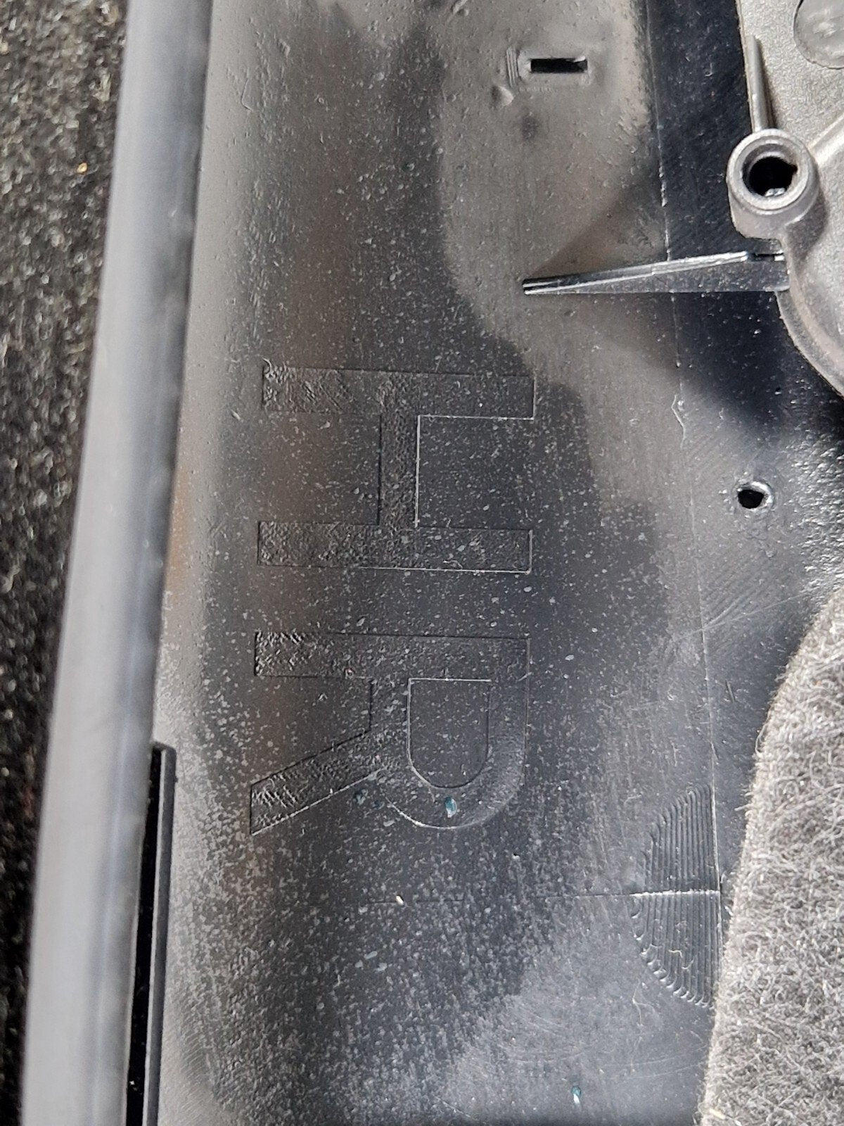 12-18 AUDI A6 C7 REAR RIGHT SIDE DOOR PANEL CARD 4G0867306A 4G0867222A