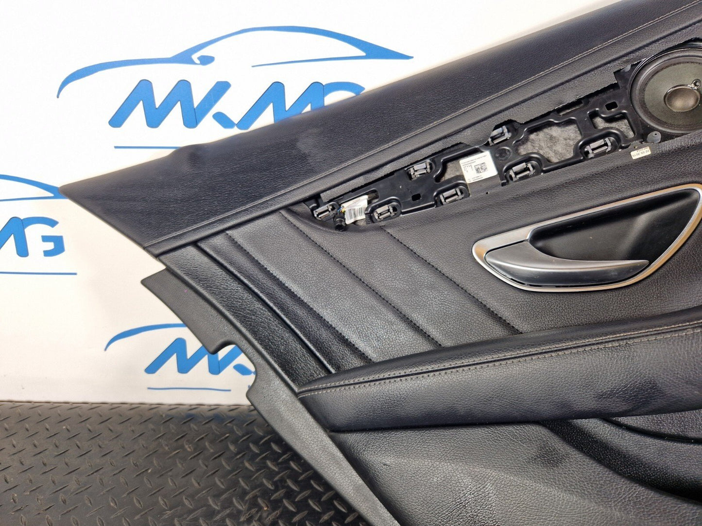 14-21 MERCEDES BENZ C300h W205 REAR LEFT SIDE DOOR CARD PANEL A2057300594