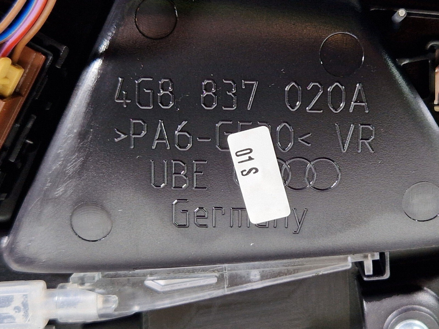 10-18 AUDI A7 4G S-LINE DRIVERS SIDE FRONT DOOR CARD 4G8867106