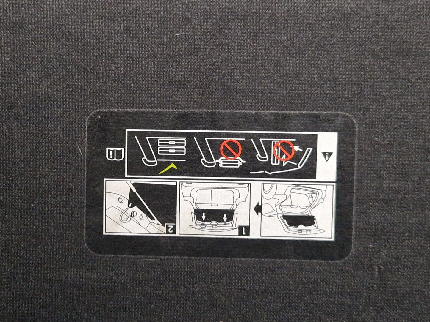 Nissan Juke MK1 (F15) SUV Genuine Rear Luggage Load Cover Parcel Shelf