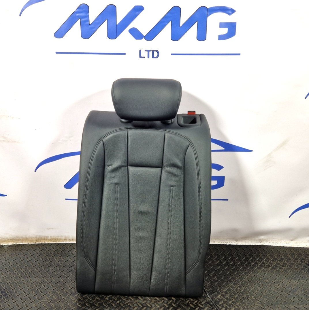 16-19 AUDI A4 B9 AVANT N/S/R REAR LEFT LEATHER BLACK SEAT BACKREST