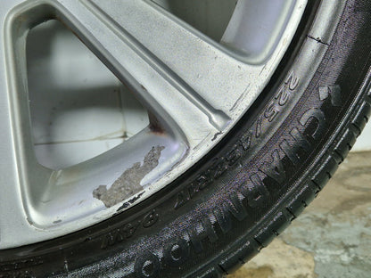 Peugeot 308 MK1 (T7) 17" Alloy Wheel with Tyre 225/45/17 ~3mm 9673707777