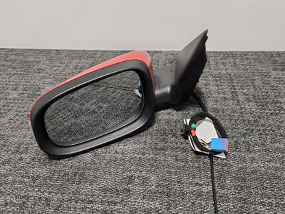 Volvo S40 MK2 (MS) Saloon Front Left N/S Door Wing Mirror in Passion Red 61200