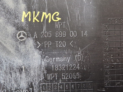14-21 MERCEDES BENZ W205 GENUINE OEM TRUNK BOOT TOOL STORAGE TRAY A2058990014