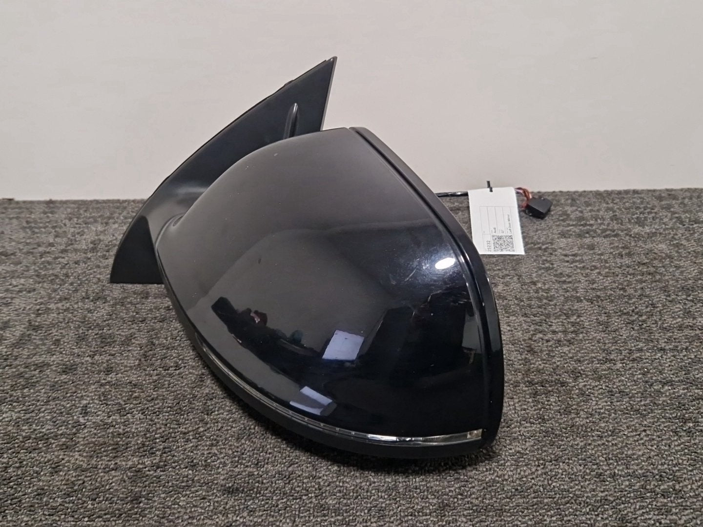 Audi Q7 4L Genuine Front Left N/S Passenger Door Wing Mirror in Black