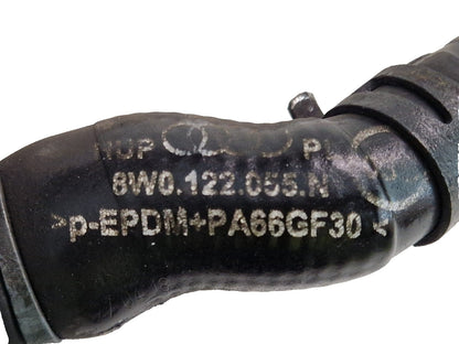 16-19 AUDI A4 B9 SPORT ENGINE WATER COOLANT HOSE 8W0122293H 8W0121140 8W0122055N