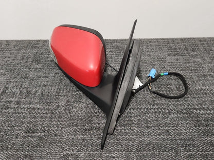 Volvo S40 MK2 (MS) Saloon Front Right Door O/S Wing Mirror in Passion Red 61200