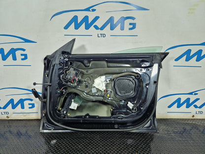 10-18 AUDI A7 4G S-LINE GENUINE FRONT RIGHT O/S COMPLETE DOOR IN BLACK L8Z9Y