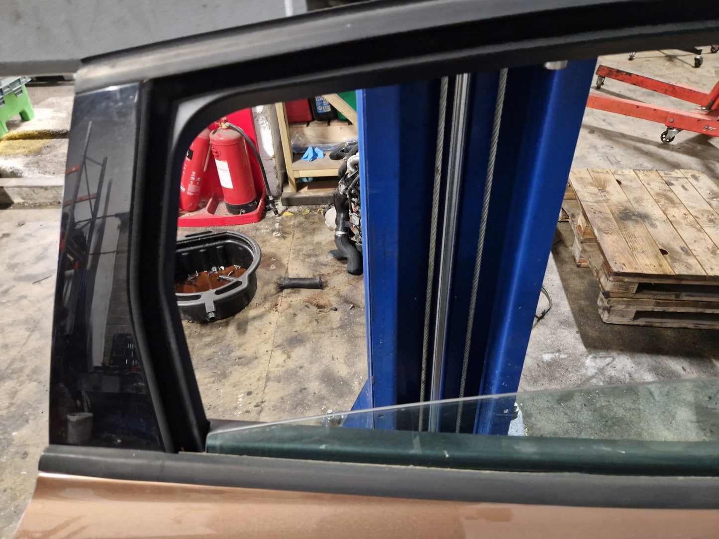 Ford C-Max MK2 (C344) MPV Rear Right O/S Complete Door in Brown Burnished Glow