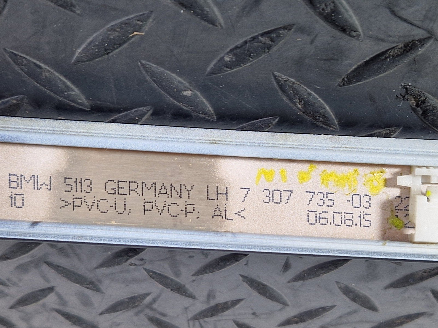 14-16 BMW 2 SERIES F22 OEM LEFT SIDE ROOF STRIP TRIM 7346245 7307735