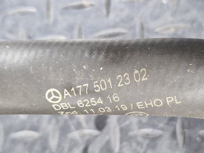19-ON MERCEDES BENZ CLA C118 WATER COOLANT PIPE HOSE A1775012302