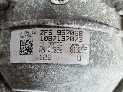 10-18 AUDI A7 4G QUATTRO 8-SPEED NZP AUTOMATIC GEARBOX ZFS 1087435079