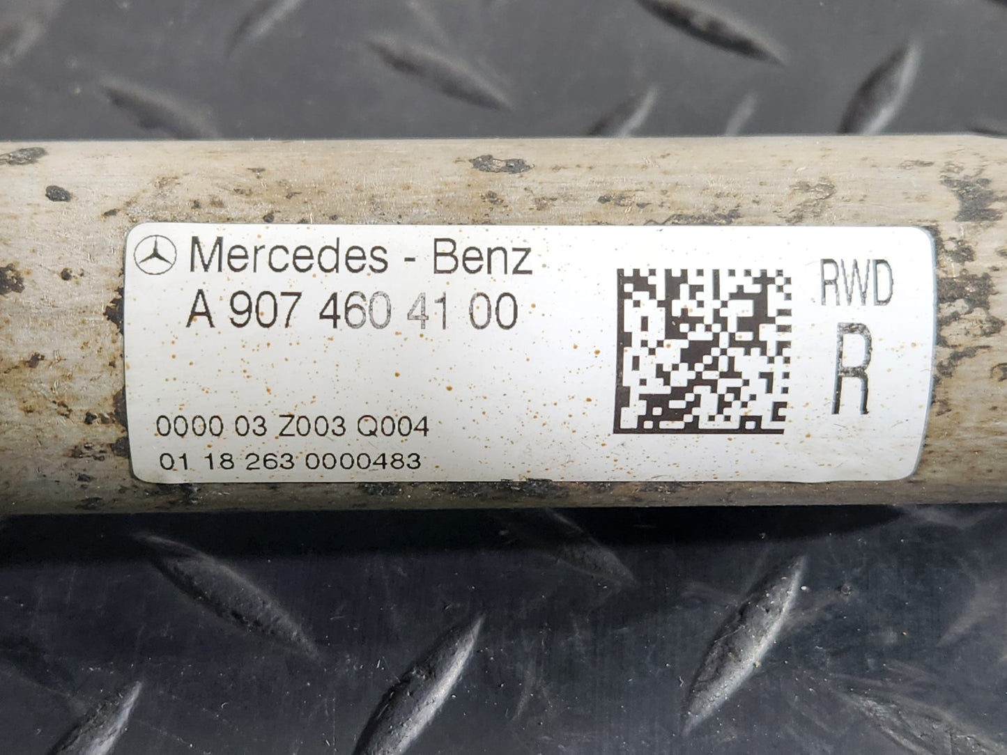 Mercedes-Benz Sprinter W907 Genuine Lower Steering Column Shaft A9074604100