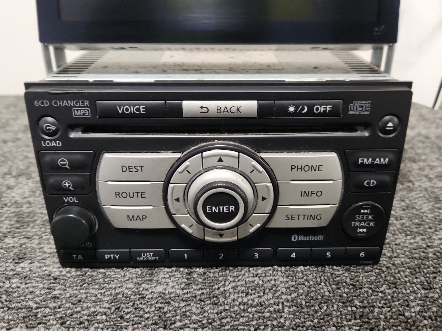 Nissan X-Trail MK2 (T31) Genuine Radio Stereo Head Unit & Display 28185JG41A
