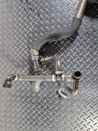 12-18 AUDI A6 C7 GENUINE WATER COOLANT PIPE HOSE 8K0122293F 4G0122055D