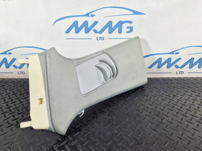 12-18 AUDI A6 C7 PASSENGER LEFT SIDE B PILLAR UPPER TRIM BELT PANEL 4G0867243