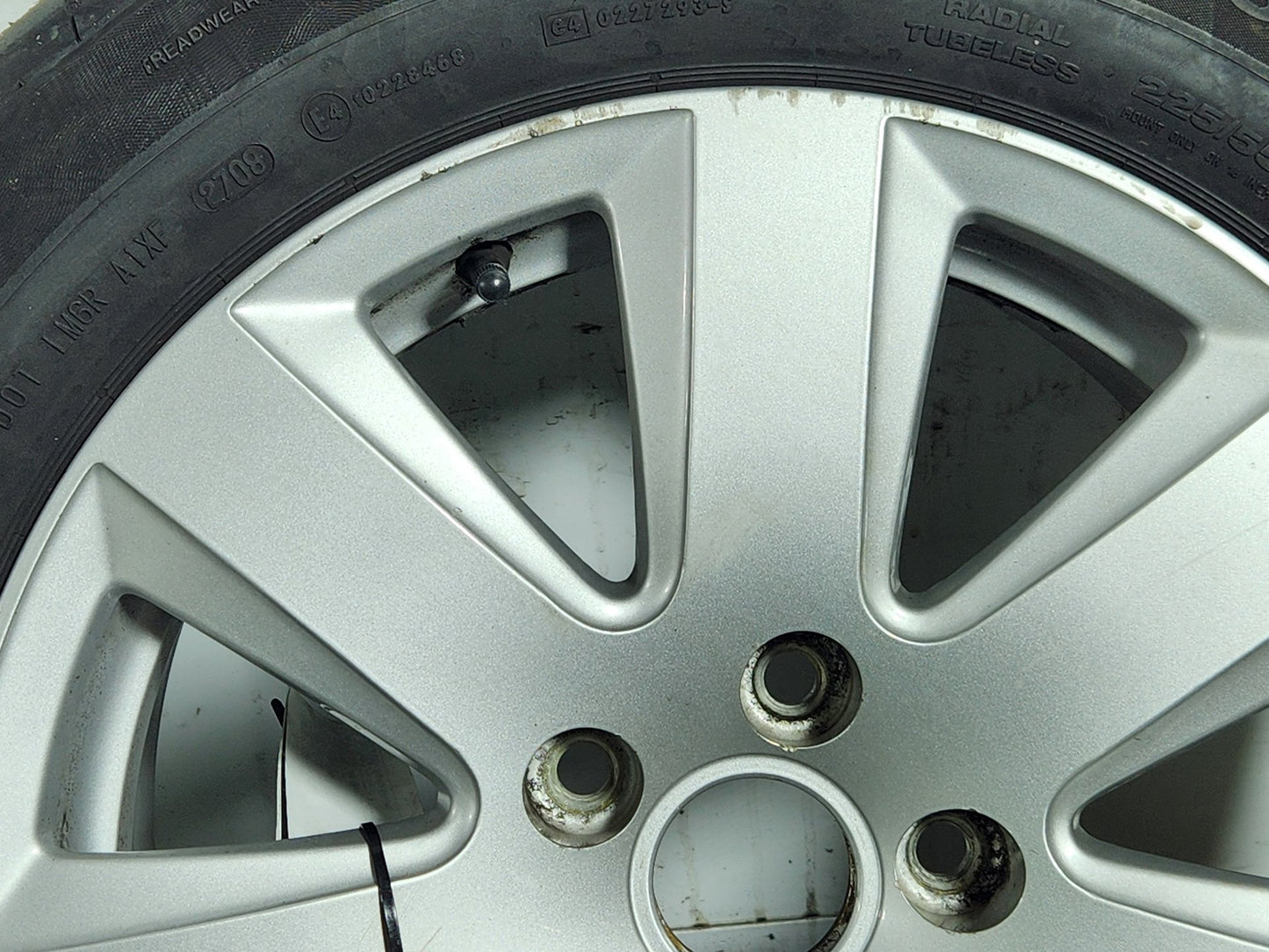 Audi A6 MK3 (C6) Estate 16" Alloy Wheel with Tyre 225/55/16 ~3mm 4F0601025AJ
