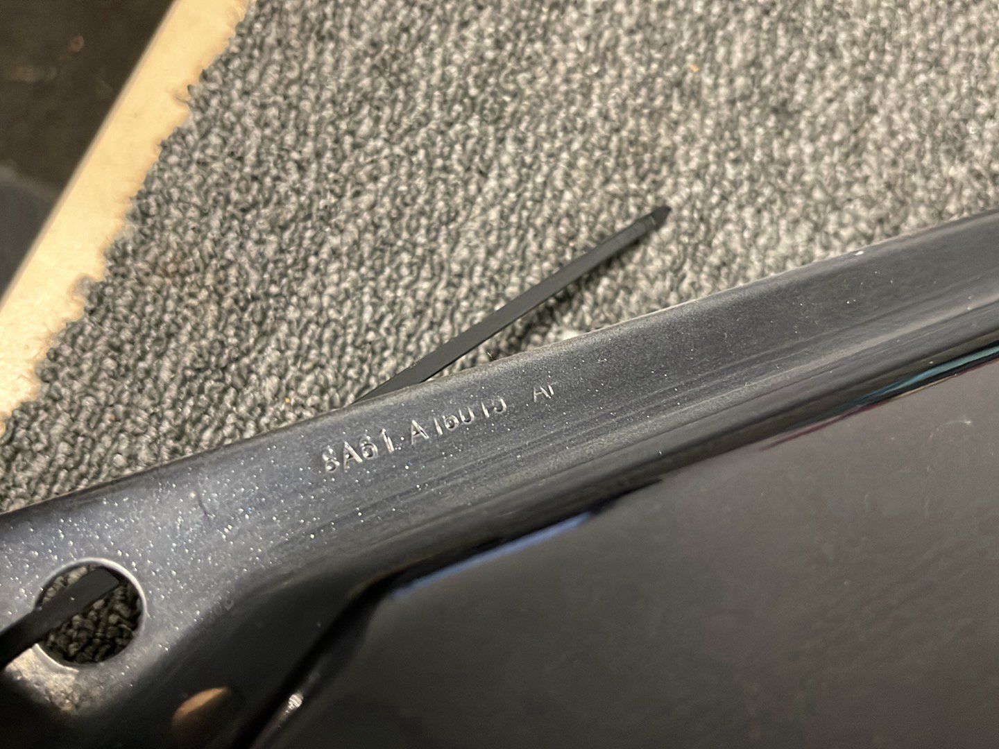 Ford Fiesta MK7 Hatchback Front Right Wing Fender Panel Panther Black Metallic