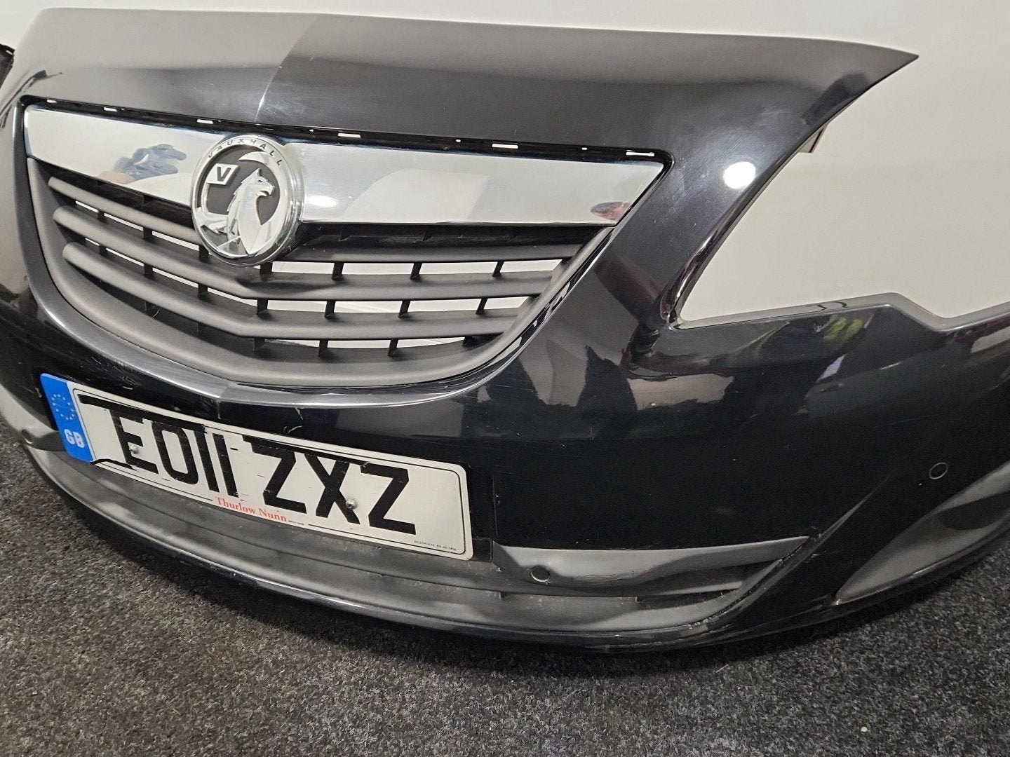 Vauxhall Meriva MK2 (B) (4470) MPV Complete Front Bumper in Black Sapphire GBG