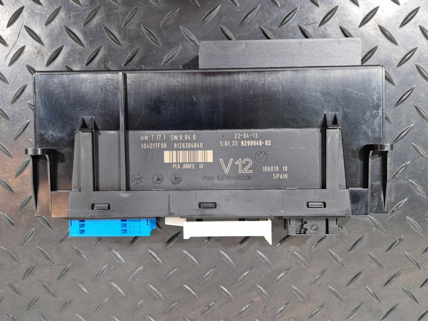 11-18 BMW 6 SERIES F06 RHD Comfort Control Unit 9299946