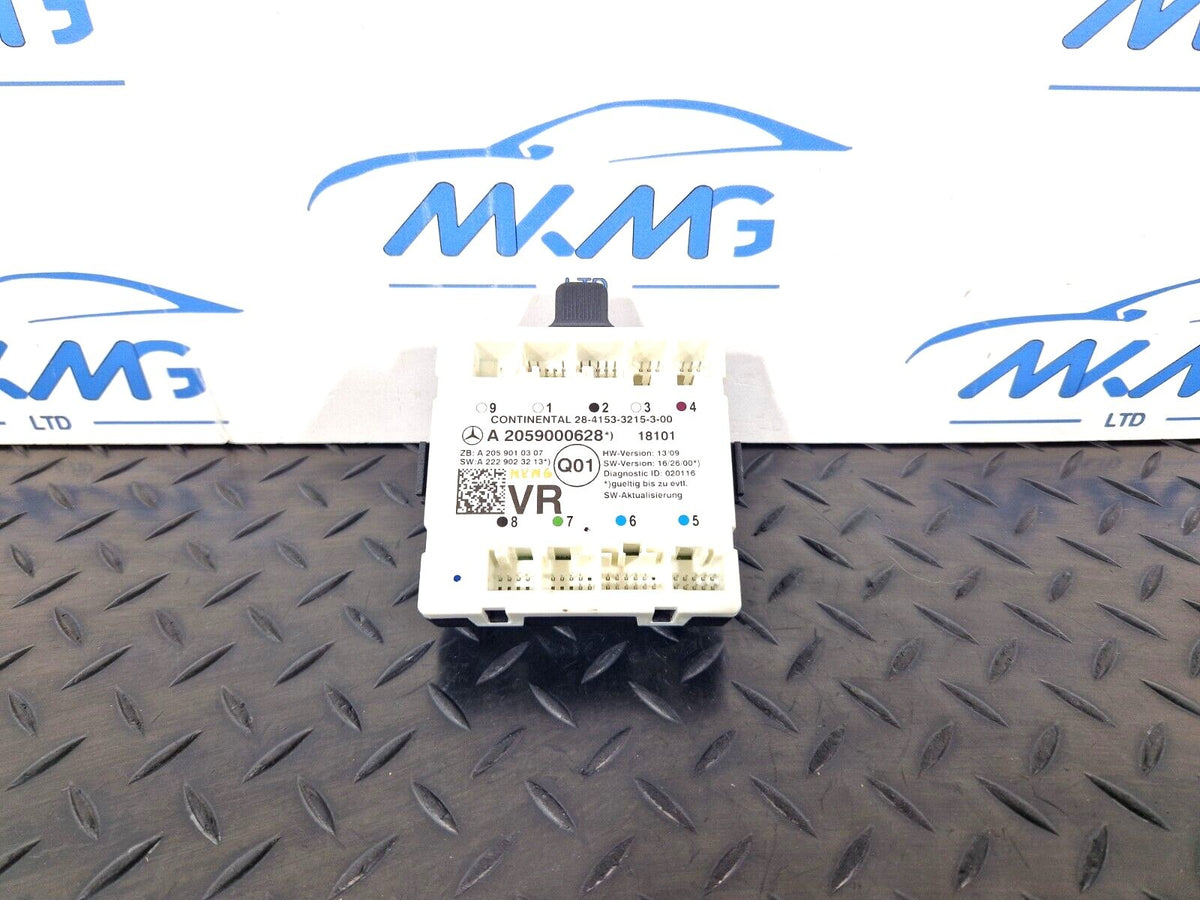 14-21 Mercedes Benz C200 W205 Door Control Module Front Right Side A2059000628