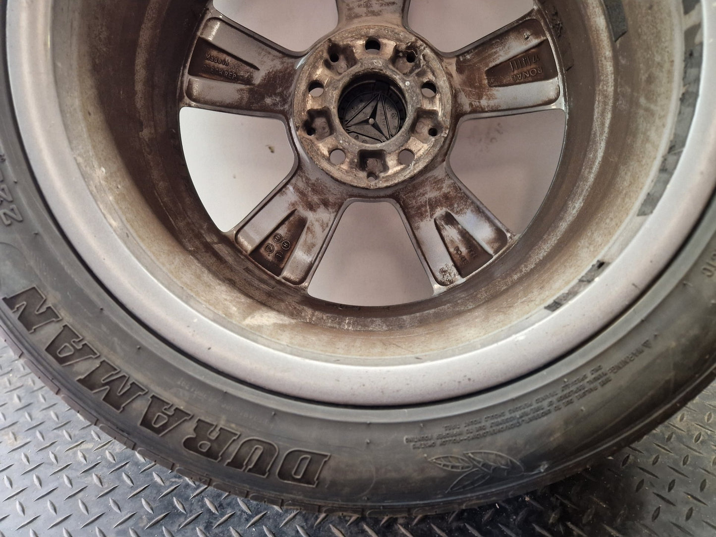 Mercedes-Benz C-Class W205 17" Alloy Wheel with Tyre 225/50/17 ~1mm A2054010800