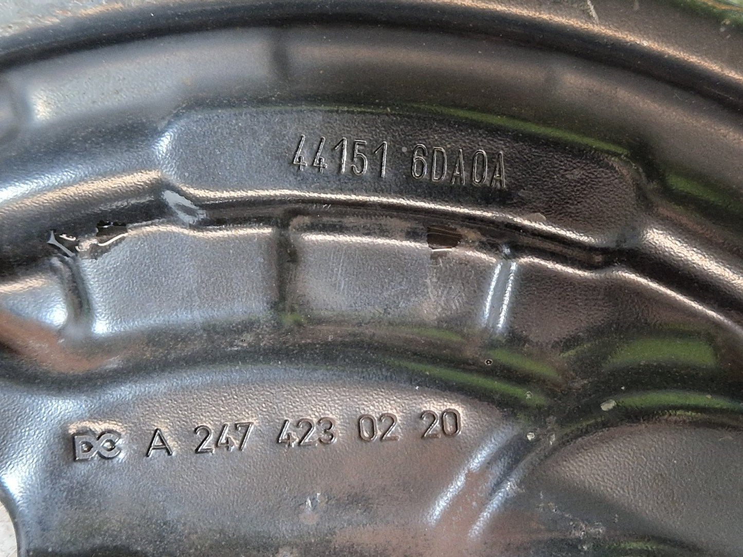 19-ON MERCEDES B CLASS W247 REAR RIGHT O/S WHEEL CARRIER HUB KNUCKLE A2473570400