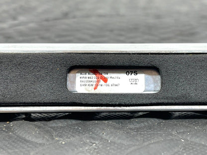 16-19 AUDI A4 B9 AVAN ROOF RAIL PAIR ESTATE CHROME DRIVER SIDE 8W8860022