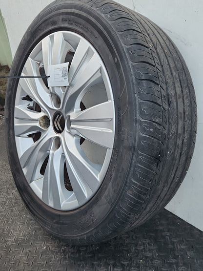 Citroen C3 Picasso MK1 16" Alloy Wheel with Tyre 195/55/16 ~4mm