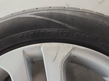 Nissan Juke MK1 (F15) 17" Alloy Wheel with Tyre 215/55/17 ~5mm