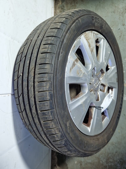 2008 Audi A3 8P 16" Alloy Wheel with Tyre 205/55/16 ~7mm 8P0601025BJ