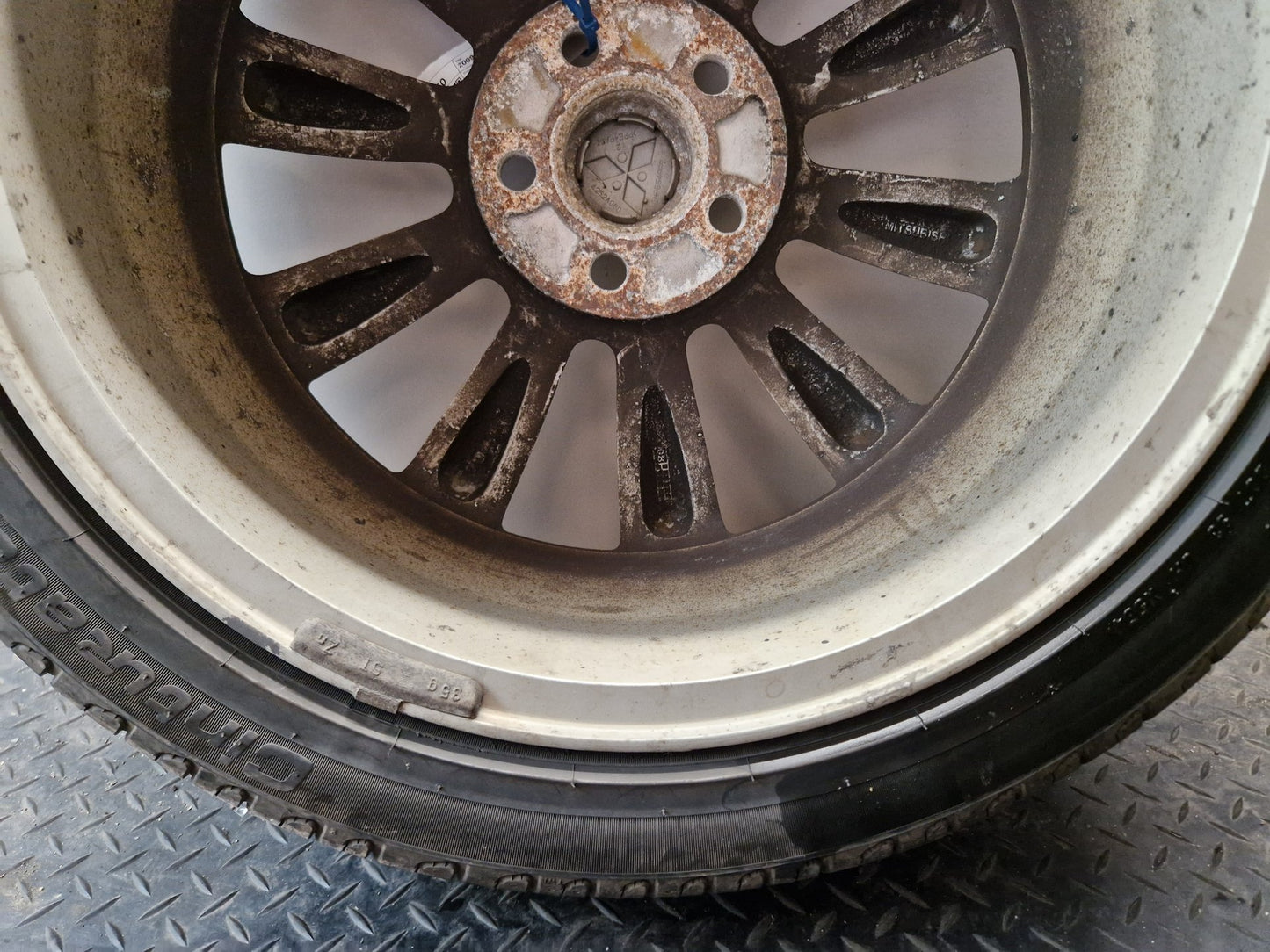 2009 Mitsubishi Lancer MK5 (CX8A) 18" Alloy Wheel with Tyre 215/45/18 ~4mm