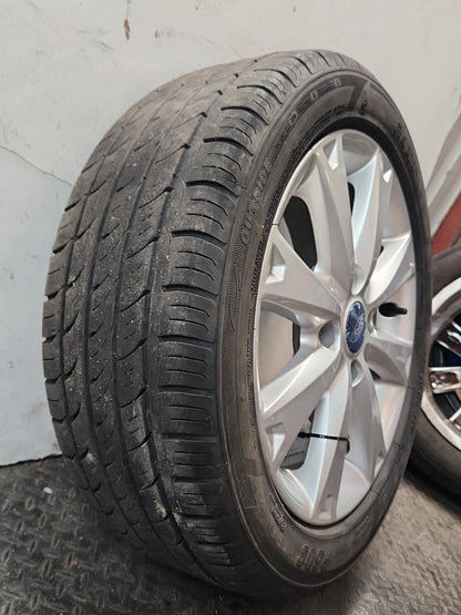 2009 Ford Fiesta MK7 (B299) 15" Alloy Wheel with Tyre 195/50/15 ~5mm 8V211007GA