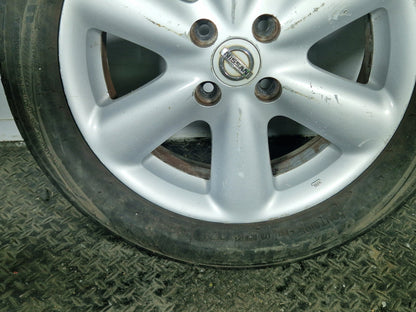 Nissan Note ACENTA MK1 15" Alloy Wheel with Tyre 6mm 175/60/15