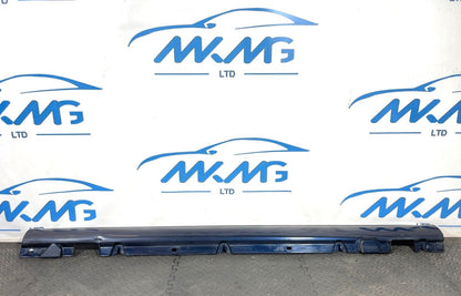 14-21 MERCEDES BENZ C CLASS W205 LEFT N/S SKIRT IN BLUE 980 A2056906902