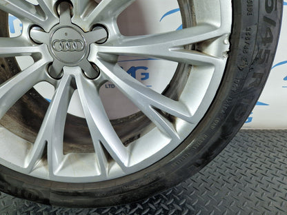 10-17 AUDI A8 4H GENUINE 19" ALLOY WHEEL 9J ET33 & TYRE 255 45 R19 4H0601025G