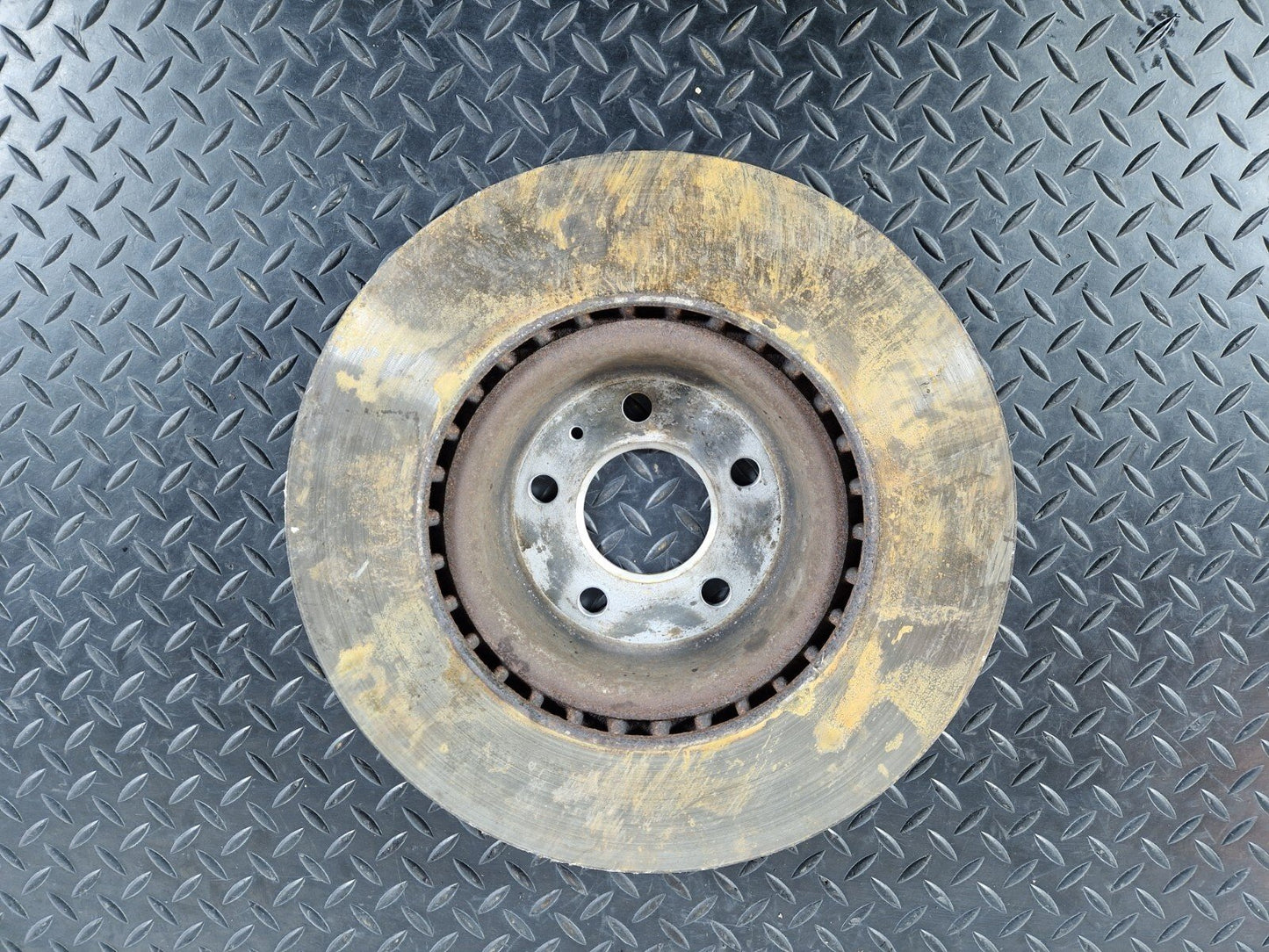 15-18 AUDI A7 4G GENUINE FRONT BRAKE DISC 355MM