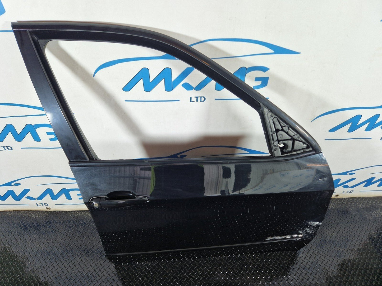 10-13 BMW X5 E70 LCI FRONT RIGHT DRIVER O/S COMPLETE DOOR BLACK 475