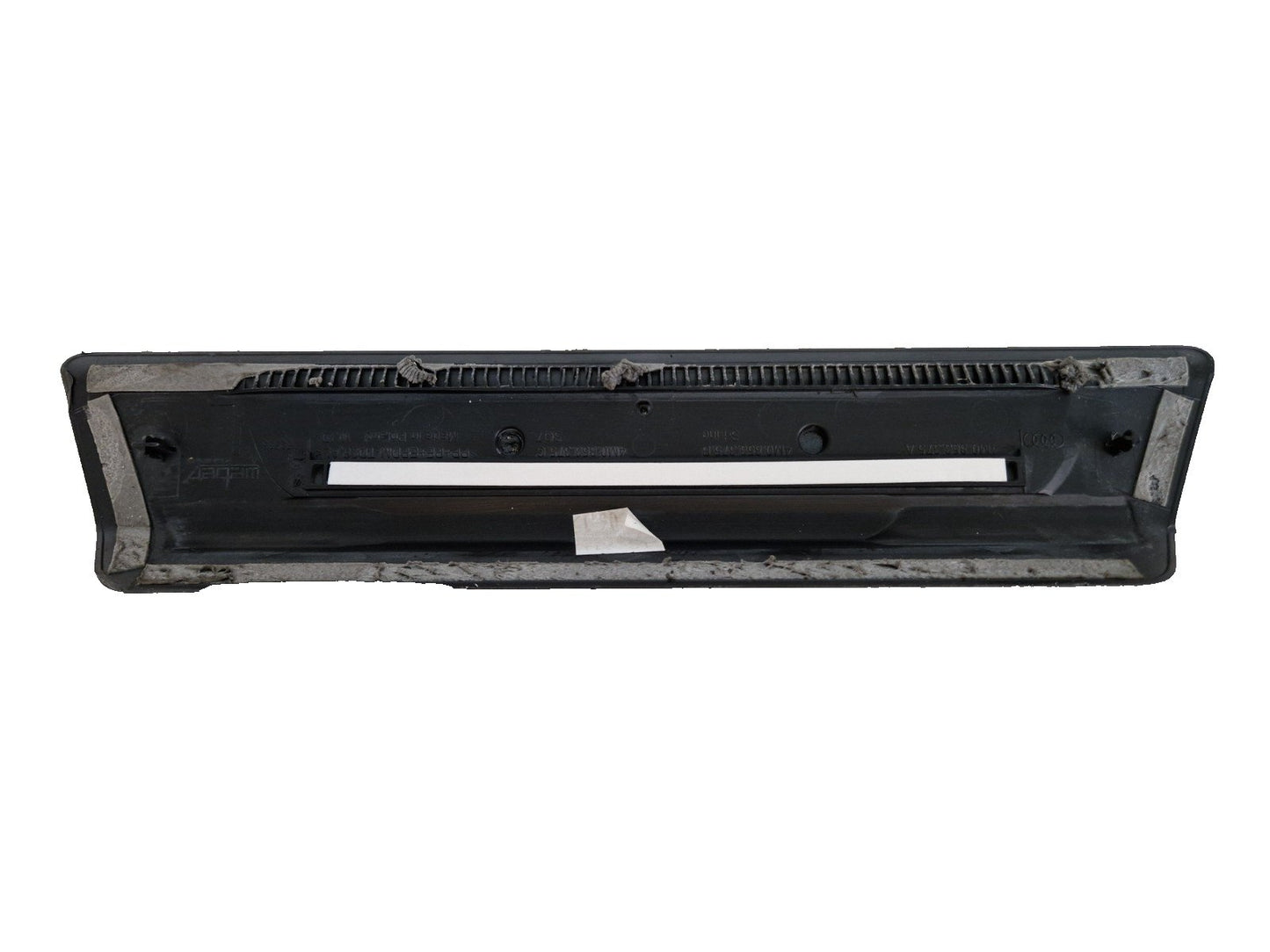 16-20 AUDI Q7 4M REAR LEFT DOOR SILL SCUFF PLATE TRIM PANEL INSERT 4M0853375